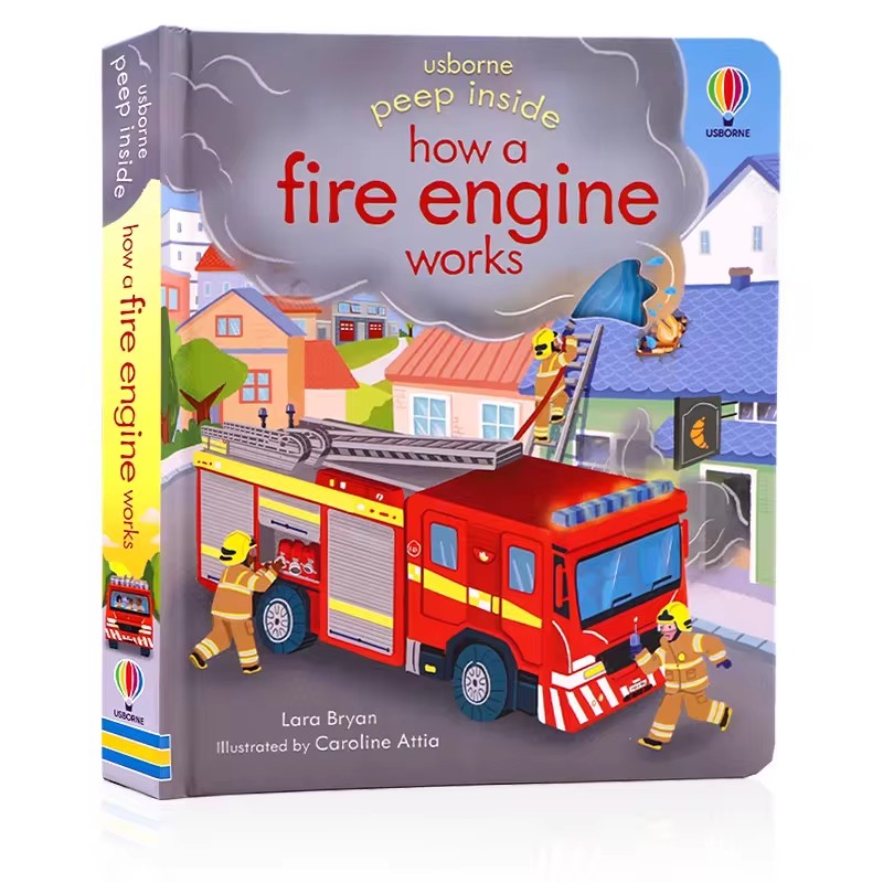 Kids Education Picture - Usborne Peep Inside: Como Funciona um
