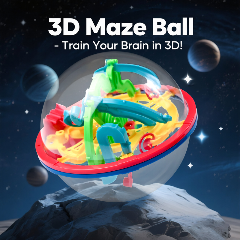 Educational Globe For Kids - 3d bola mágica labirinto cérebro teaser