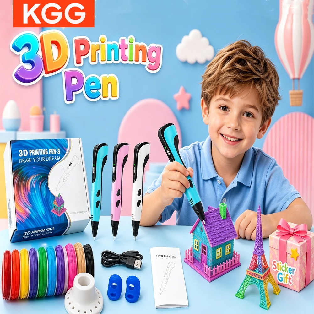 Kids Education Degree - Caneta de Impressão 3D para Crianças