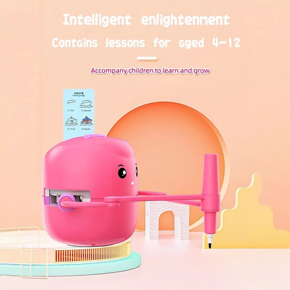 Kid Educational - Robô de desenho para crianças, robô