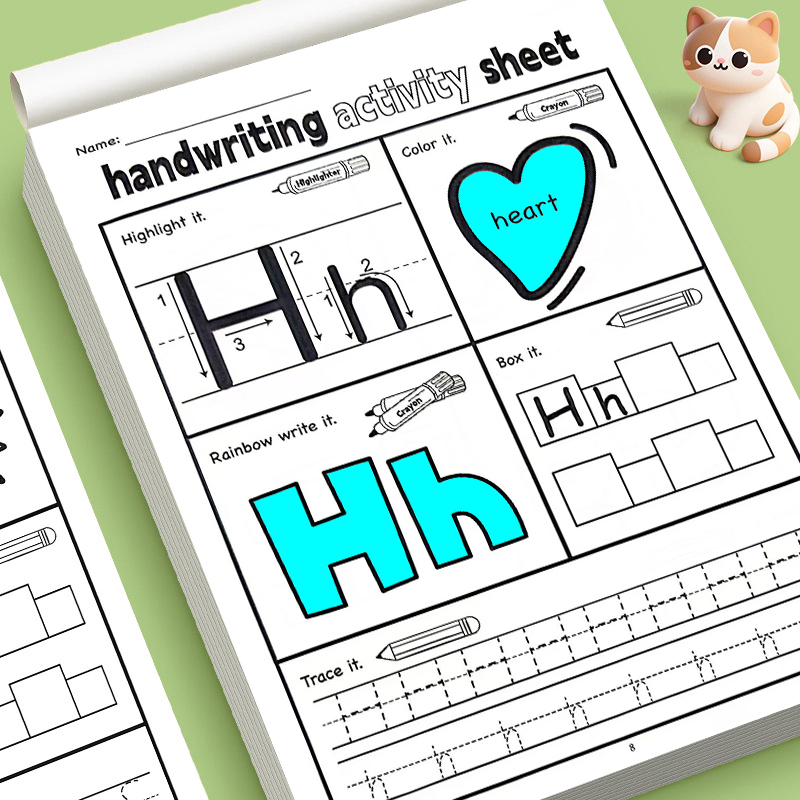Kids Education Steps - Caderno Educacional de Traçado de Letras