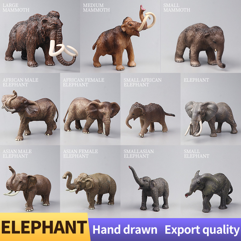 Modelo de Elefante Mamute Gran - Kids Education Picture avaliação e preço