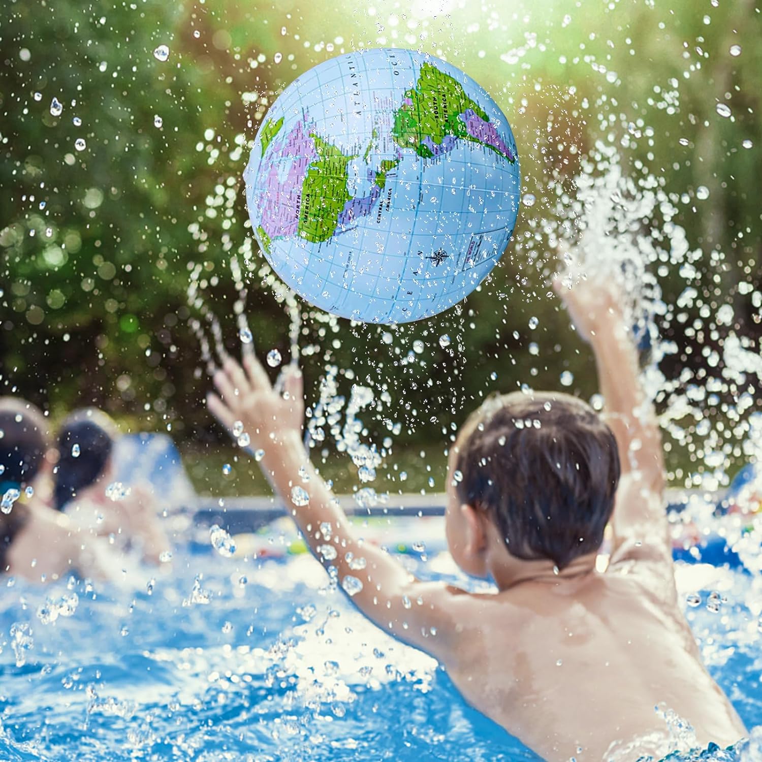 1/2/4 PCS Globo Inflável, Glob - Educational Globe For Kids avaliação e preço