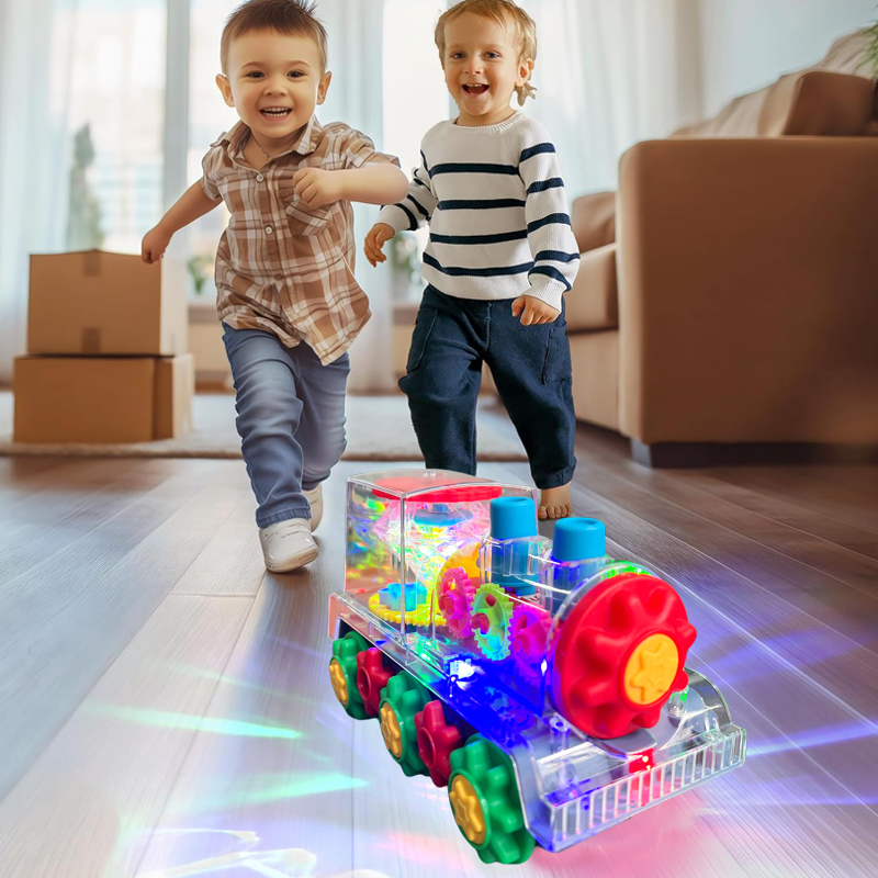 Brinquedo de trem de engrenage - Kids Education Degree avaliação e preço