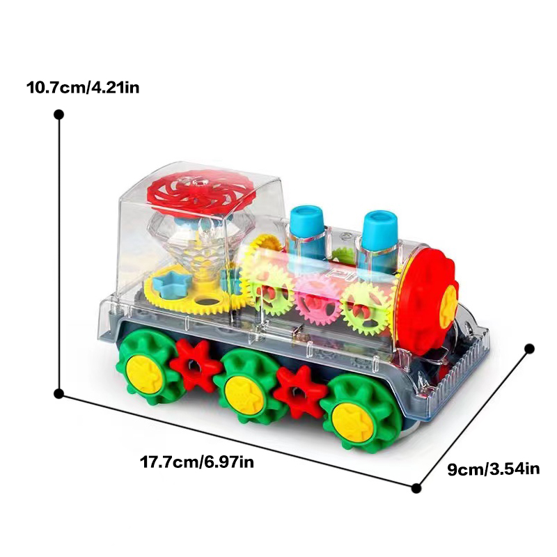 Brinquedo de trem de engrenage - Kids Education Degree avaliação e preço