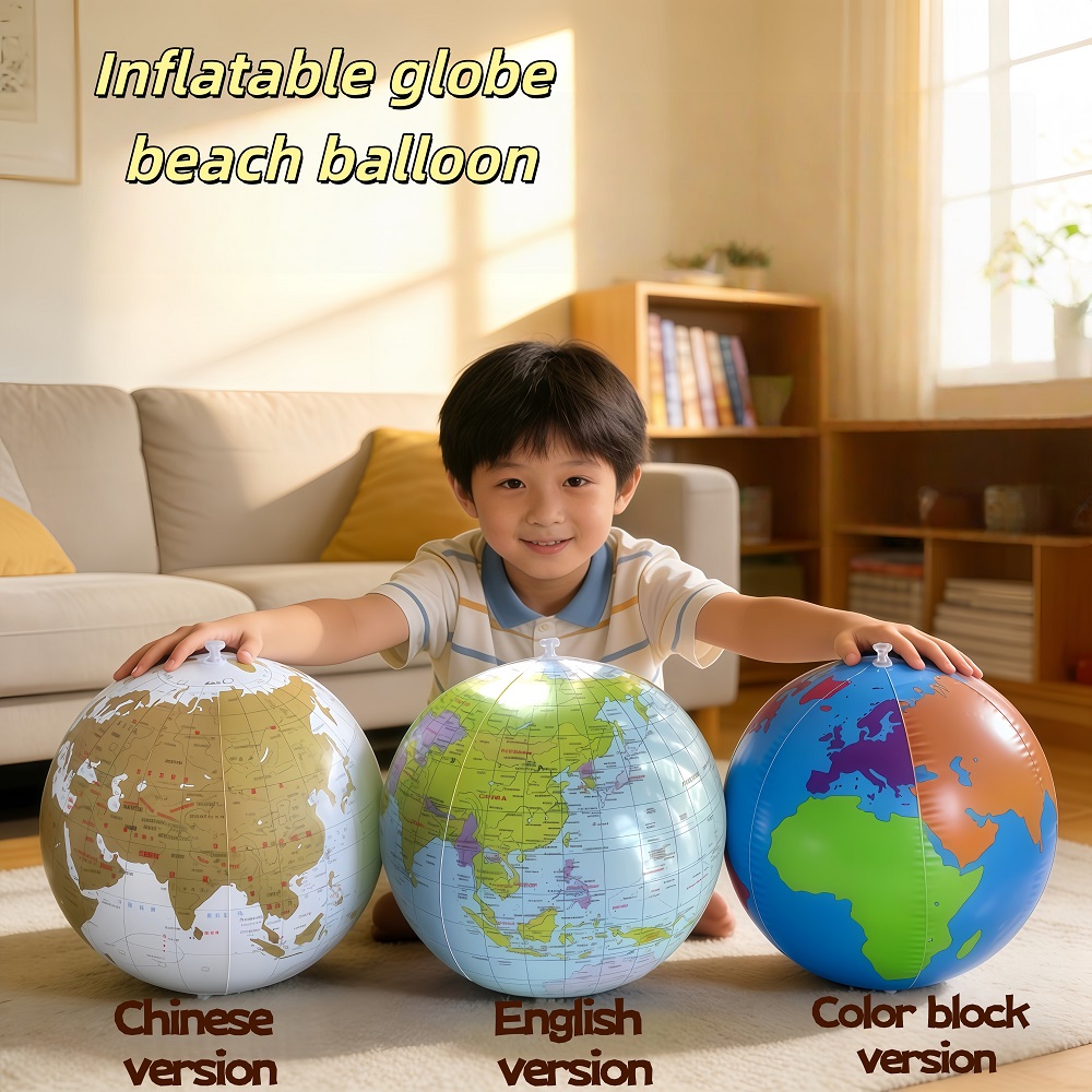 Bola de Praia Inflável de 30cm - Educational Globe For Kids avaliação e preço