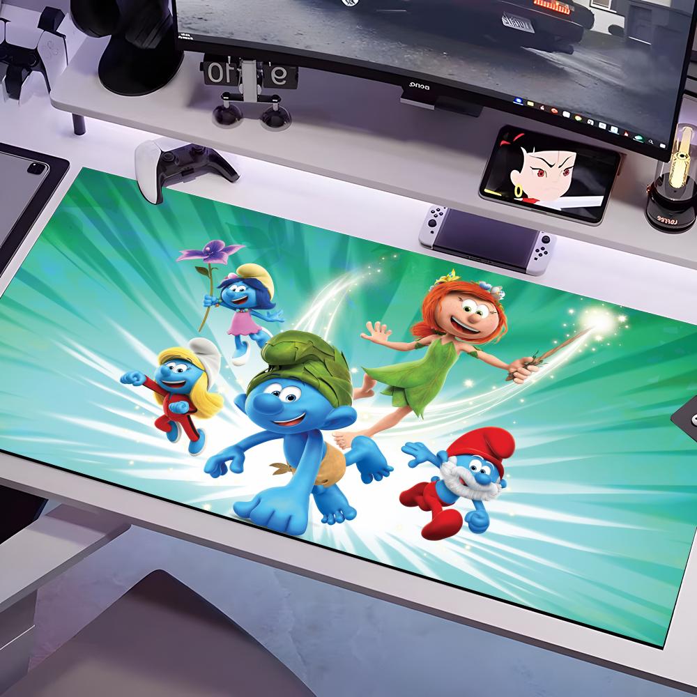 T-The S-SmurFSES-ES Mouse Pad  - Multiplication Table Mat avaliação e preço