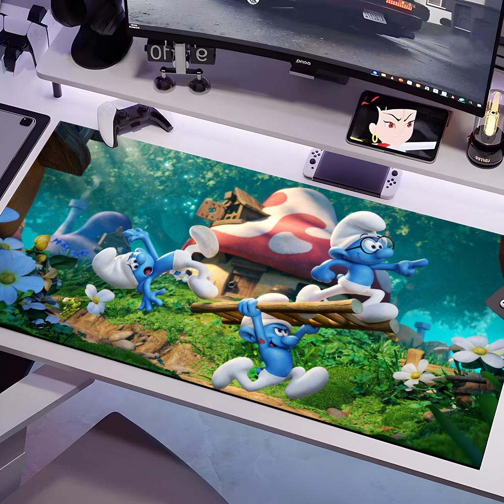 T-The S-SmurFSES-ES Mouse Pad  - Multiplication Table Mat avaliação e preço
