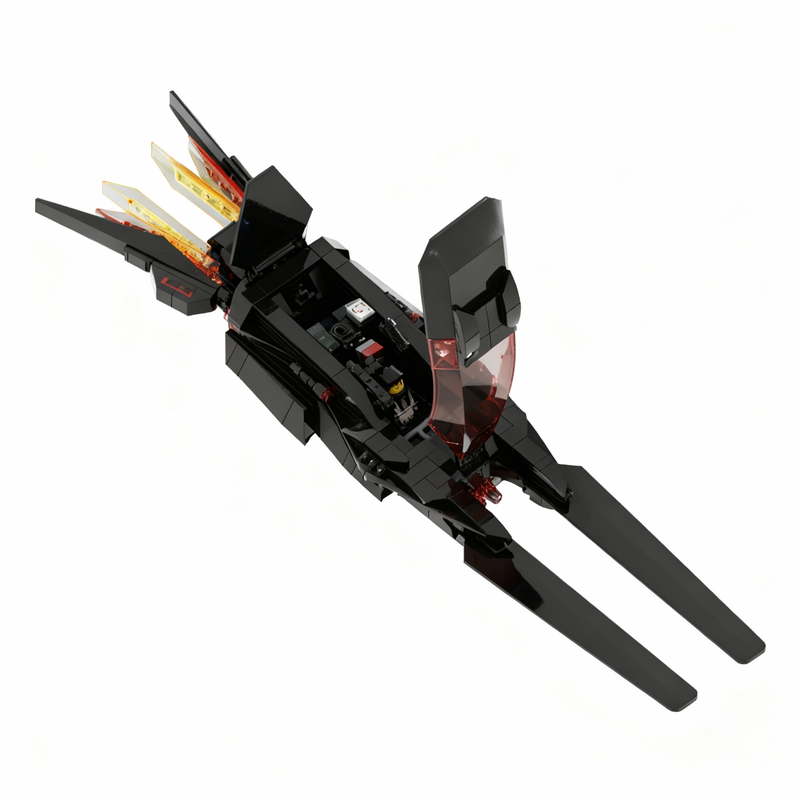 344 peças MOC Space I Blacktro - Kids Hunter Education avaliação e preço