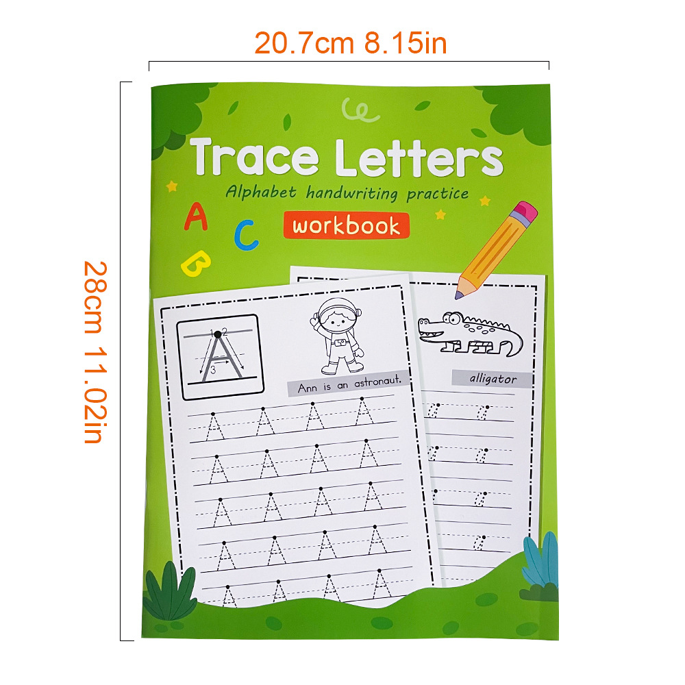 Caderno de Exercícios de Traça - Kids Education Worksheet avaliação e preço